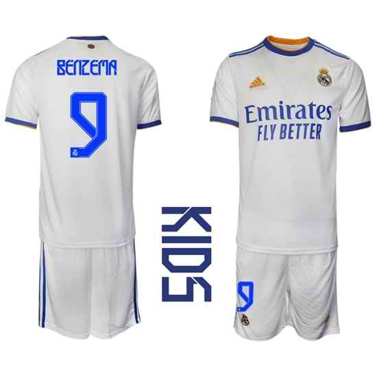 Kids Real Madrid Soccer Jerseys 048